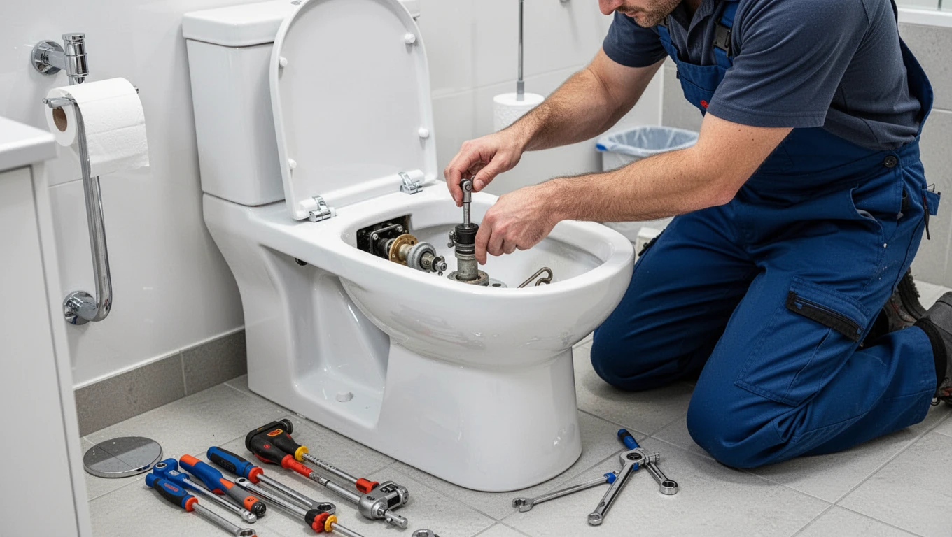 Clogged Toilet Repair